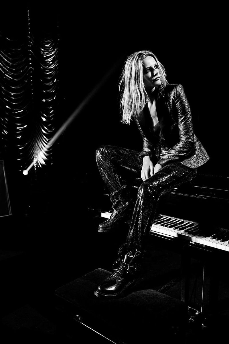 Edita Vilkeviciute suits up in Redemption fall-winter 2018 campaign