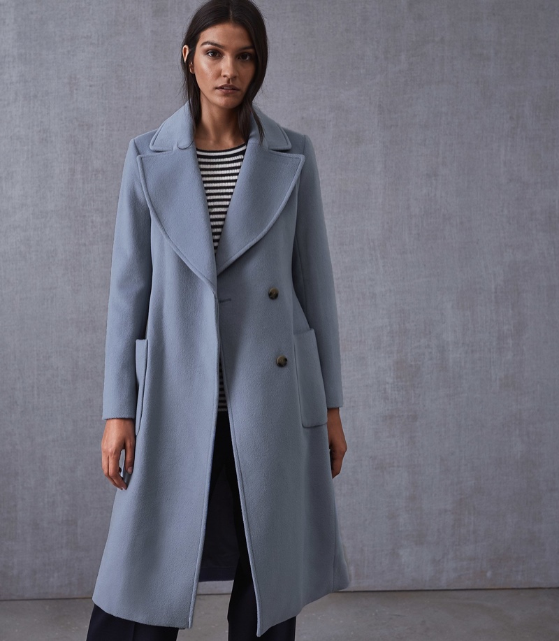 Reiss longline coat new arrivals