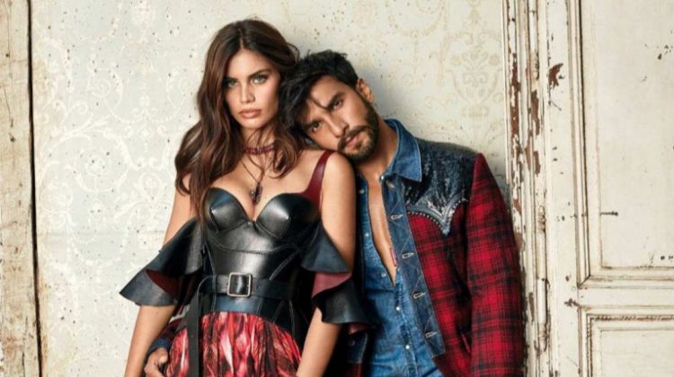 Sara Sampaio Poses in Statement Styles for Vogue India