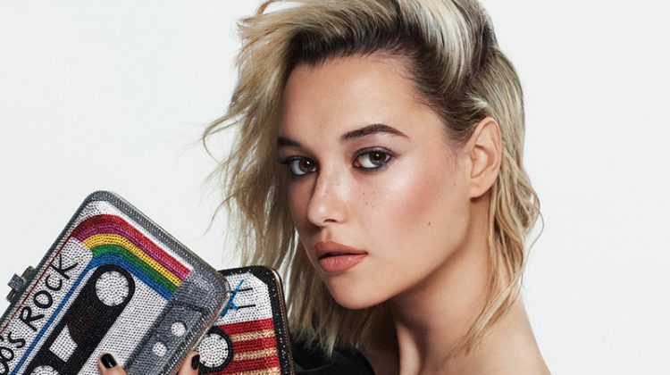Sarah Snyder Sparkles in Judith Leiber Couture Fall 2018 Campaign