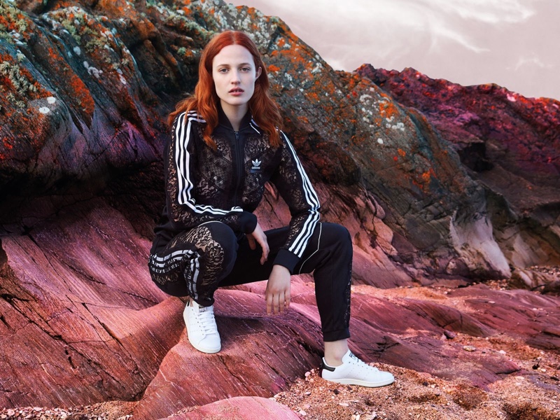 Julia Banas stars in Stella McCartney x adidas Stan Smith sneaker campaign