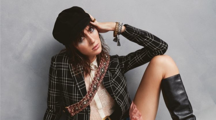 Teddy Quinlivan Models Autumn Styles for Glass Magazine
