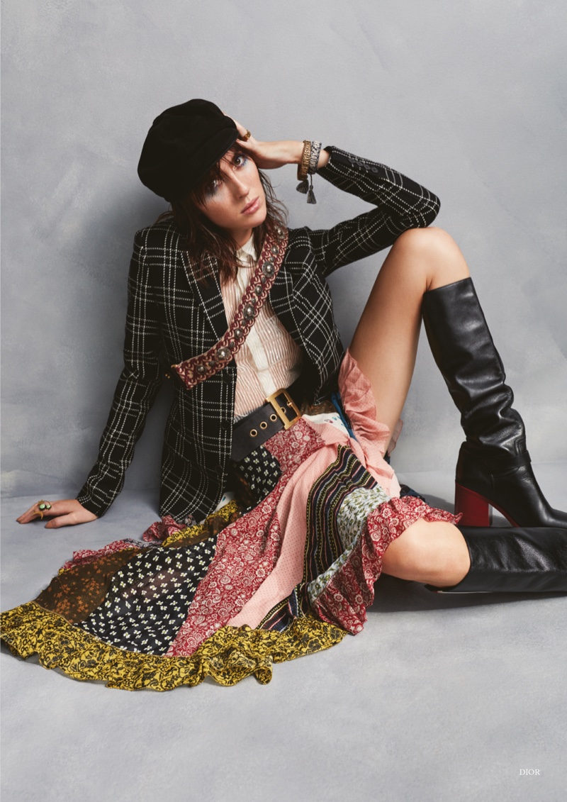 Teddy Quinlivan Models Autumn Styles for Glass Magazine Teddy Quinlivan Models Autumn Styles for Glass Magazine