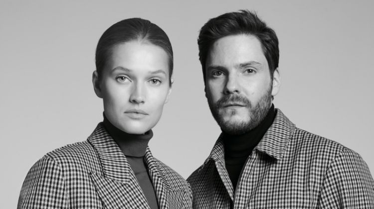 Toni Garrn and Daniel Bruhl star in BOSS Made in Germany campaign