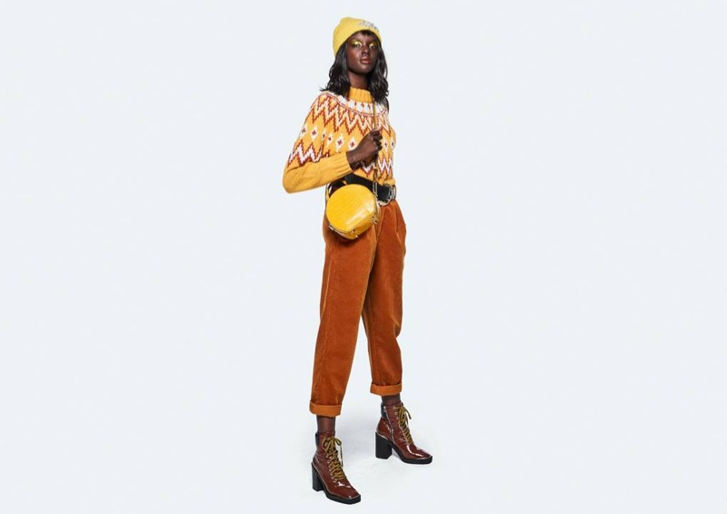 Duckie Thot fronts Topshop fall-winter 2018 campaign