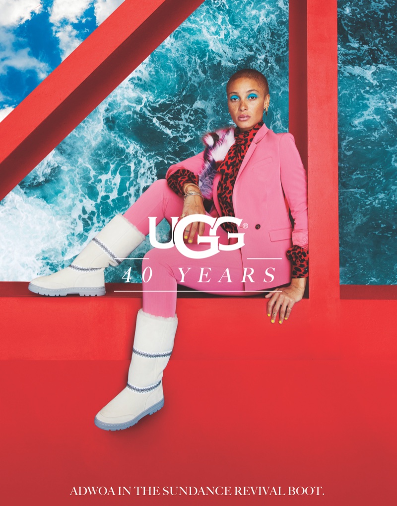 Adwoa Aboah fronts UGG 40th anniversary campaign