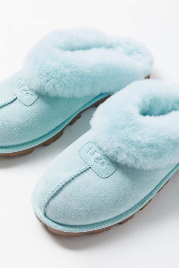 sky blue ugg slippers