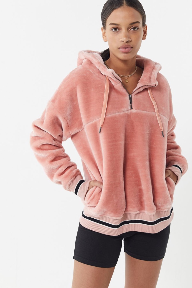 UGG Kailani Sherpa Hoodie Sweatshirt $148