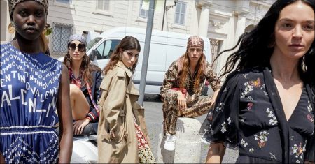 Valentino Sets Resort 2019 Campaign in Rome Valentino releases resort 2019 campaign