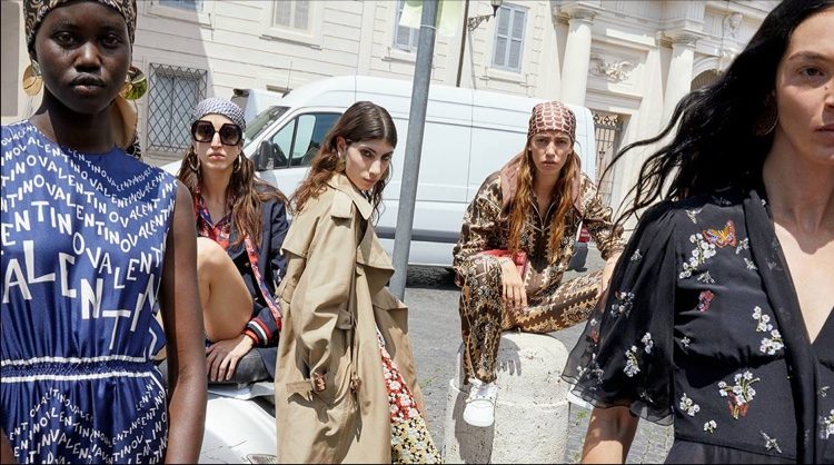 Valentino Sets Resort 2019 Campaign in Rome