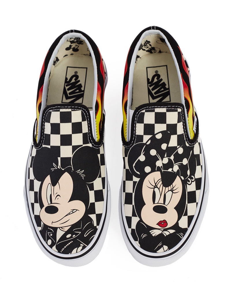 mickey mouse vans tennis shoes