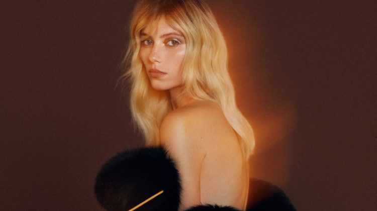 Vika Falileeva Poses in Night Out Looks for Grazia Italy