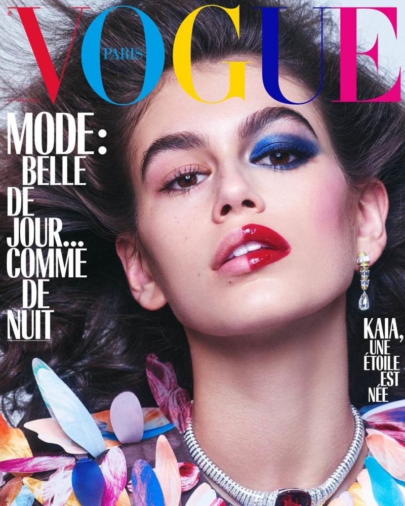 Kaia Gerber Vogue Paris October 2018 - theFashionSpot