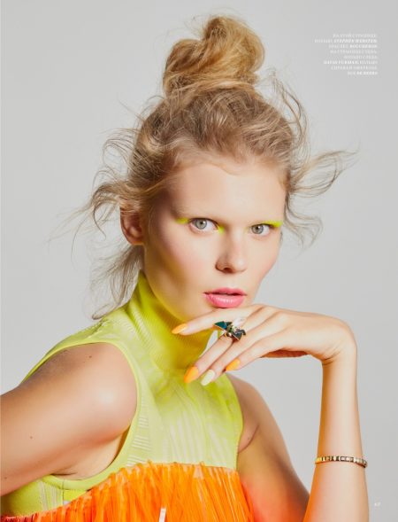Alexandra Elizabeth Wears Neon Beauty for Harper's Bazaar Kazakhstan Alexandra Elizabeth Wears Neon Beauty for Harper's Bazaar Kazakhstan