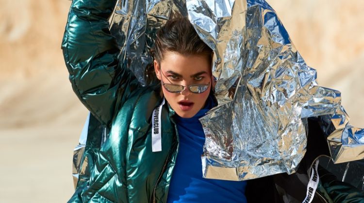 Bambi Northwood-Blyth Wears Sporty Styles for ELLE Czech