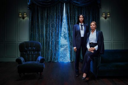 Naomi Campbell and her mother Valerie Morris Campbell front Burberry Christmas 2018 campaign
