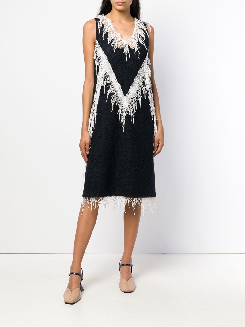 Calvin Klein 205W39NYC Embellished Flared Midi Dress $1,172 (previously $2,343)