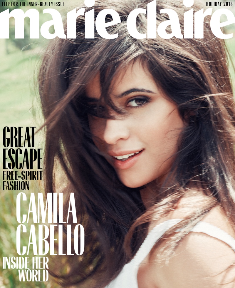 Camila Cabello on Marie Claire US Holiday 2018 Cover