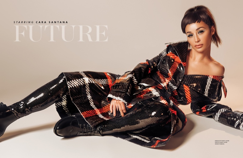 Photographed by Ryan Jerome, Cara Santana poses for InLove Magazine