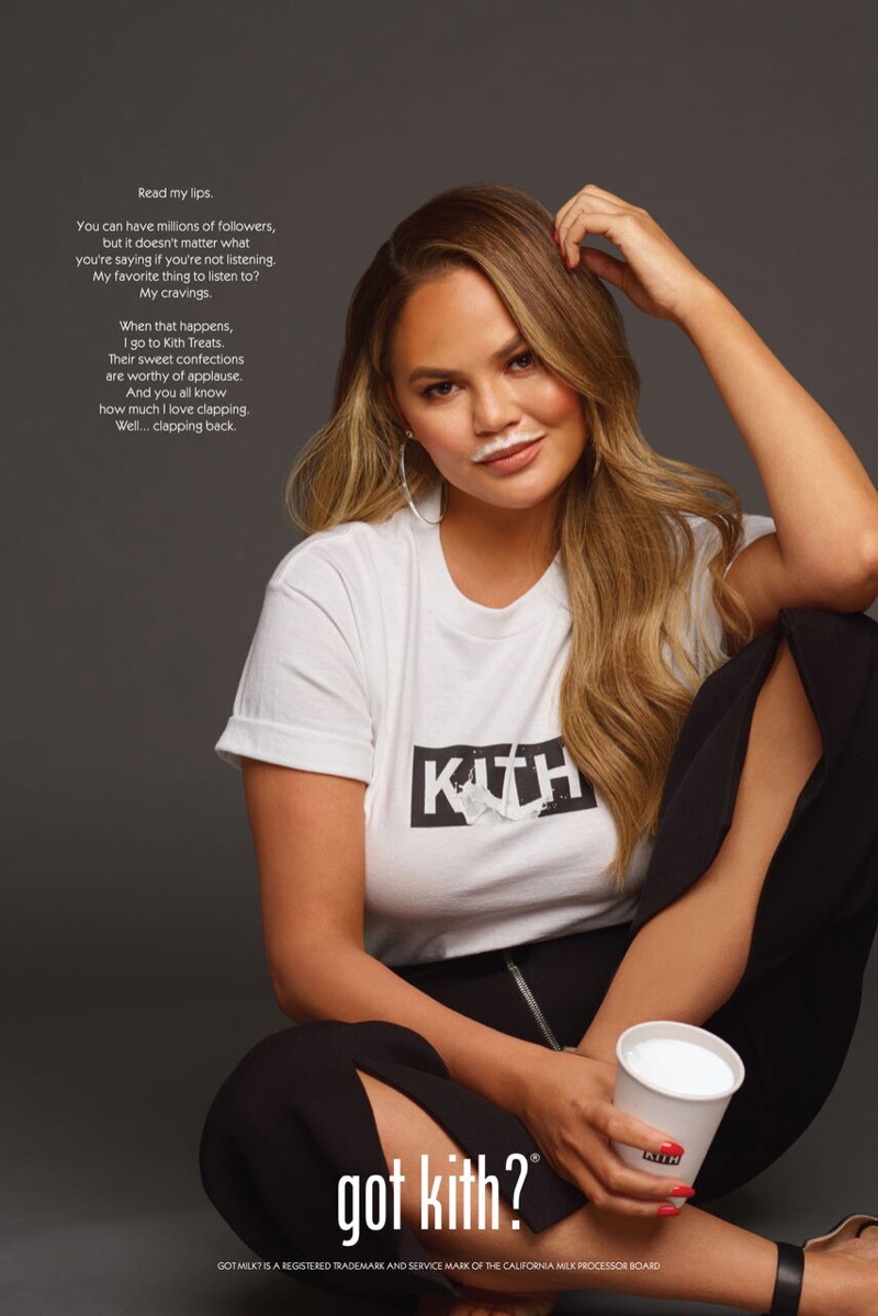 Chrissy Teigen stars in Got Kith campaign for Kith Treats