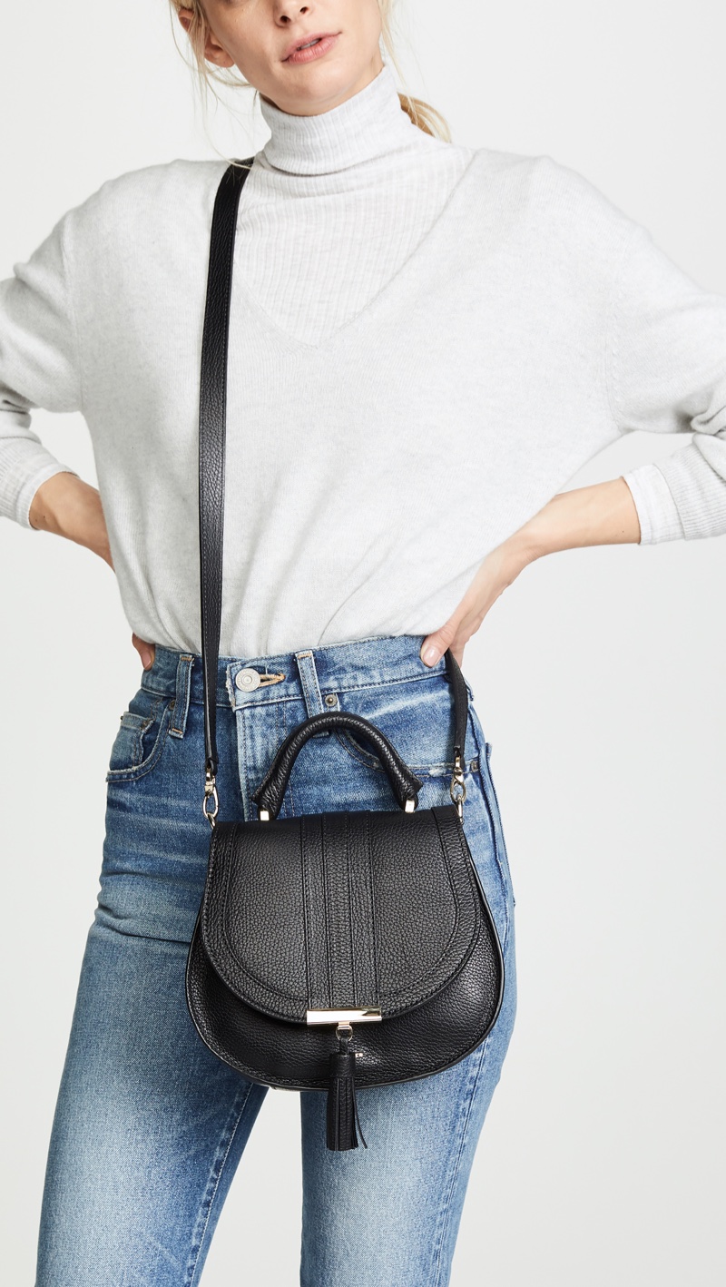 DeMellier The Mini Venice Bag in Black $395