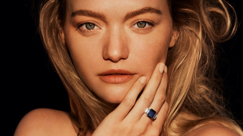 Gemma Ward stars in Hardy Brothers Jewellers campaign wearing the Vault collection