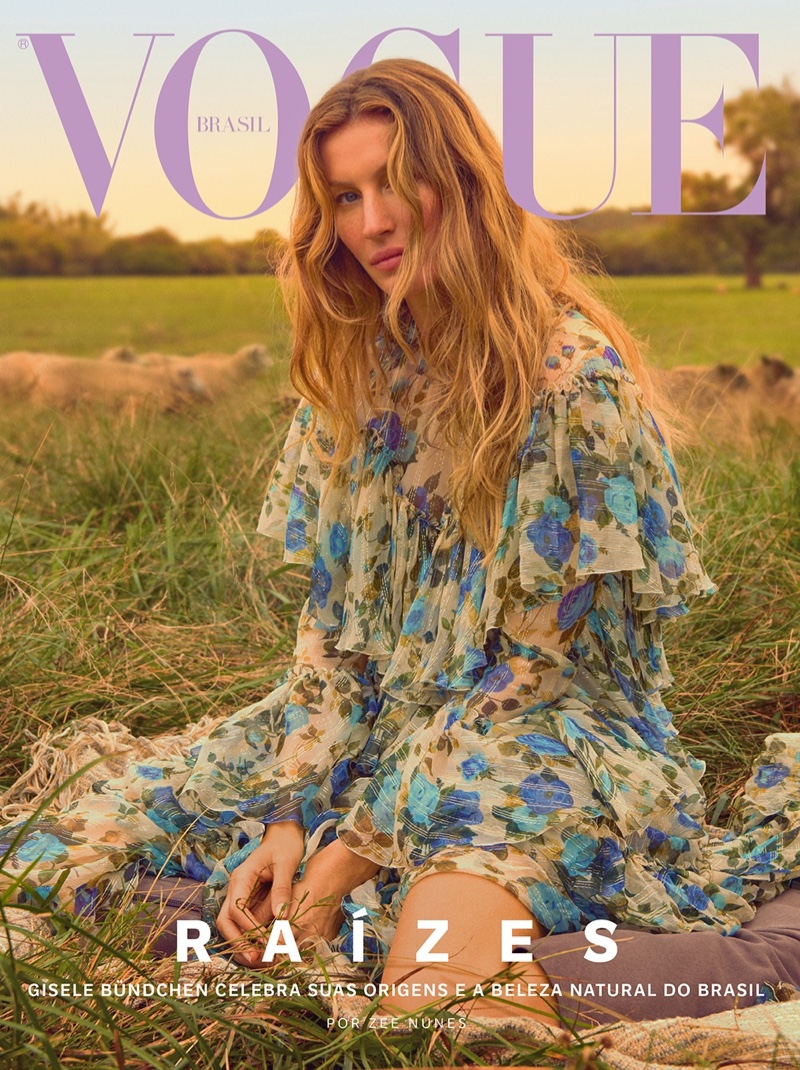 Gisele Bundchen on Vogue Brazil October 2018 Cover