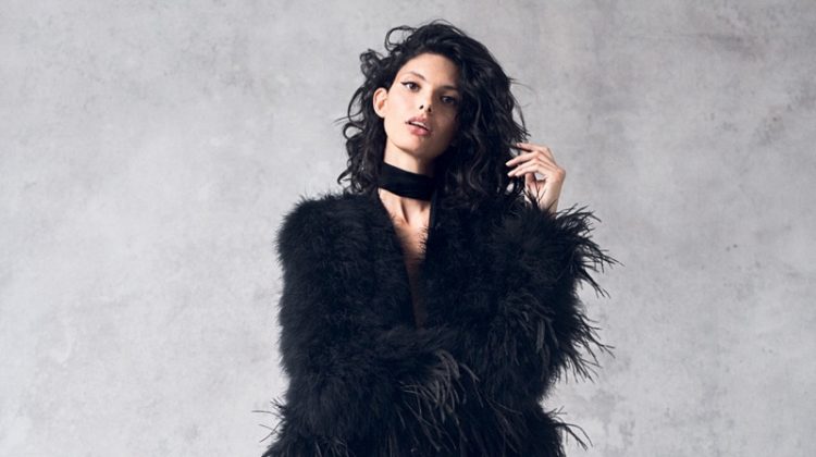 Giulia Manini Models Glamorous Looks for Harrods Magazine Giulia Manini Models Glamorous Looks for Harrods Magazine