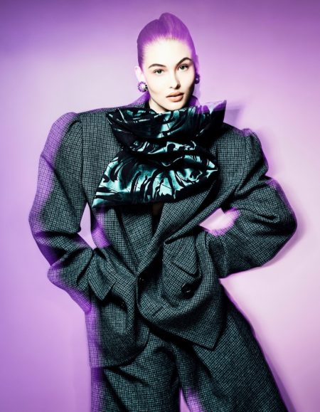 Grace Elizabeth Embraces Power Dressing for Vogue China