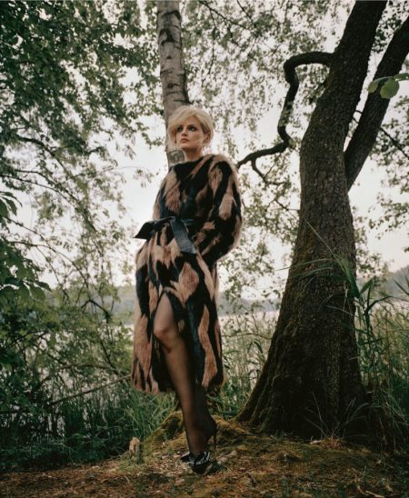 Guinevere van Seenus Wears Luxe Faux Fur for PORTER Magazine Guinevere van Seenus Wears Luxe Faux Fur for PORTER Magazine