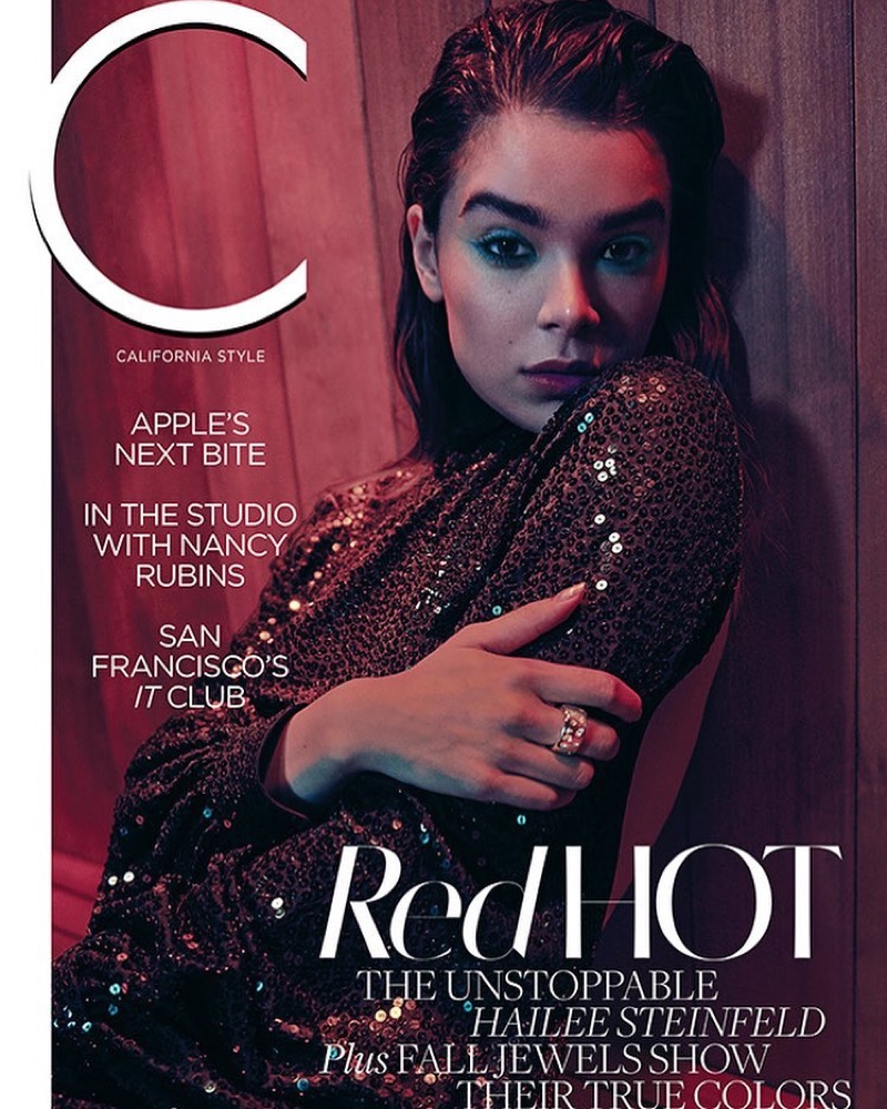 Hailee Steinfeld on C Magazine November 2018 Cover