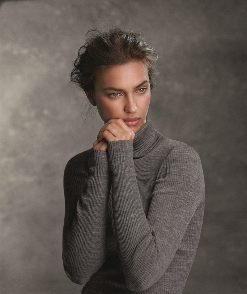 Irina Shayk stars in Intimissimi Ultralight with Cashmere campaign