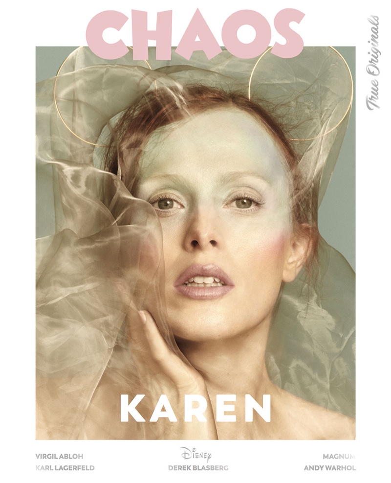 Karen Elson on Chaos Magazine True Originals 2018 Cover