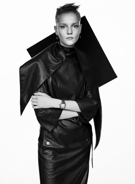 Lina Hoss Models Sleek Looks for Harper's Bazaar Netherlands Lina Hoss Models Sleek Looks for Harper's Bazaar Netherlands