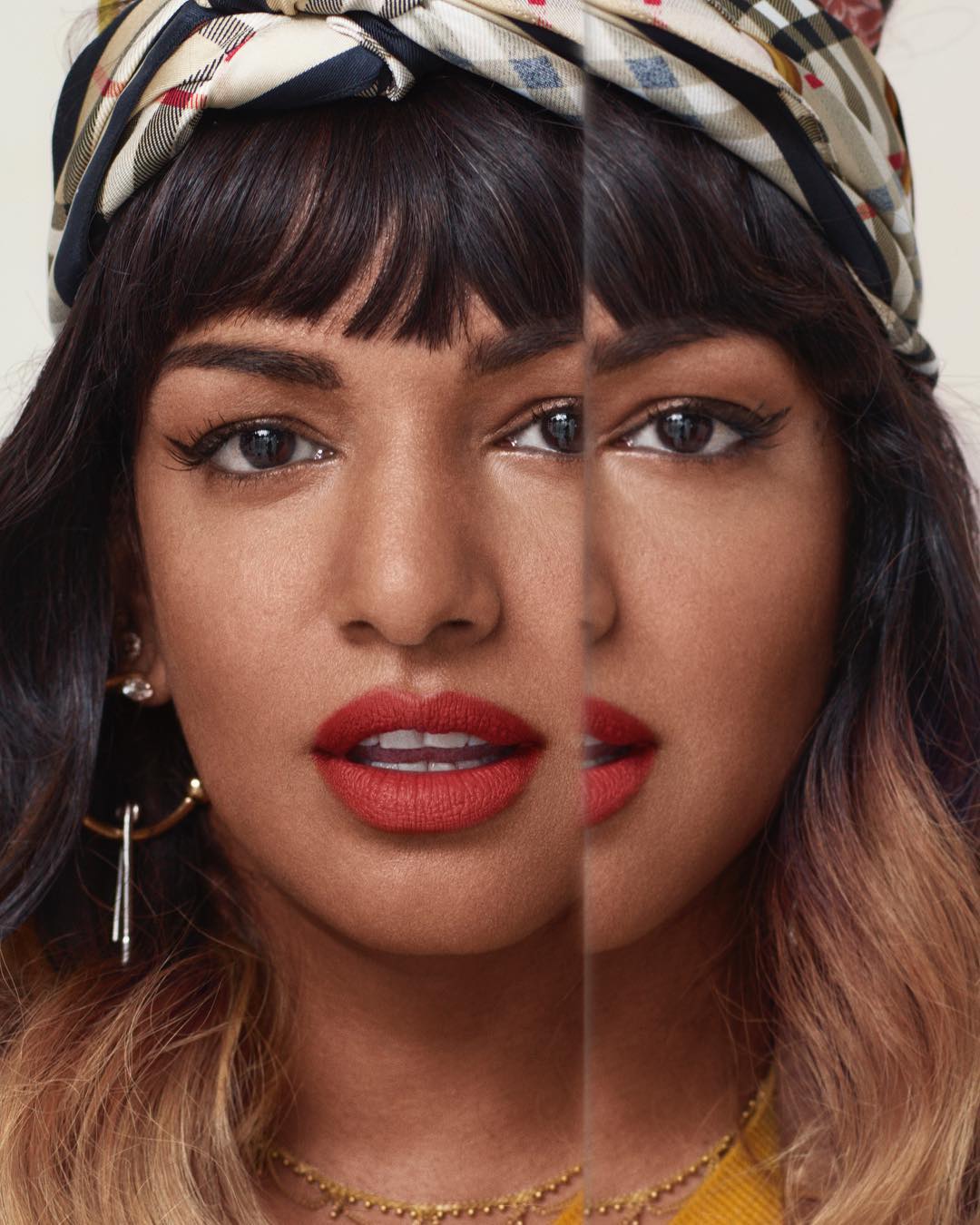 M.I.A. Portrait for Burberry