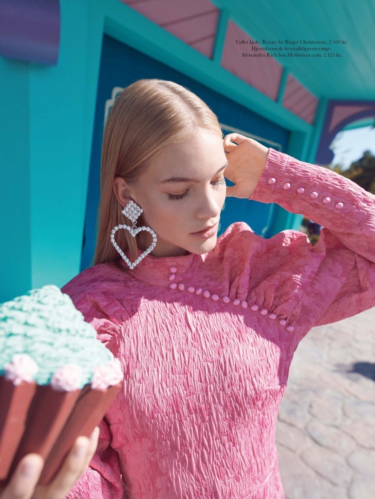 Michela Strate Takes a Stylish Trip to Disneyland for ELLE Denmark