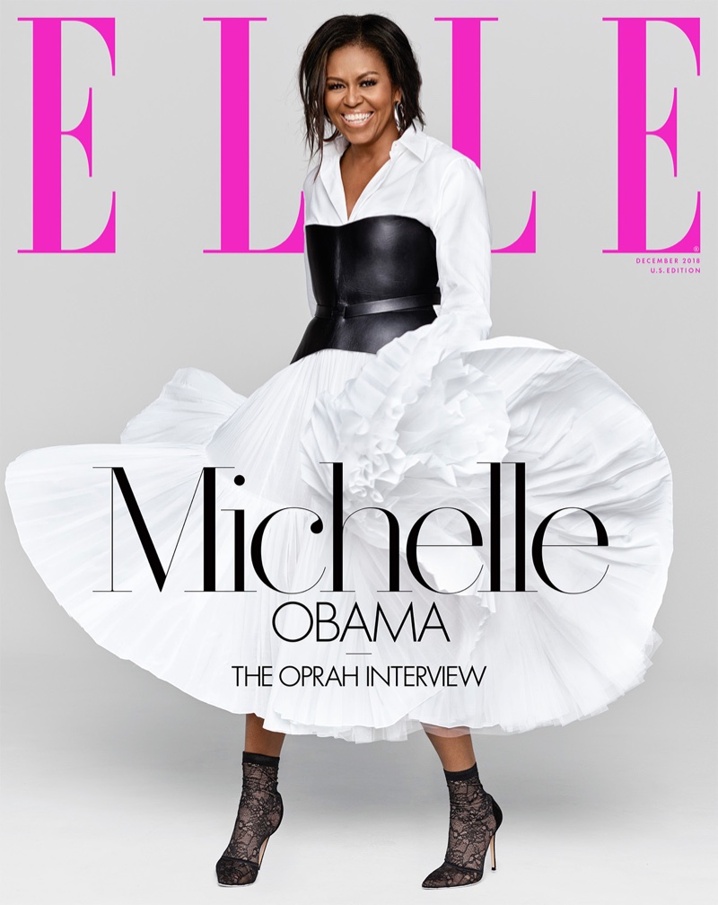 Michelle Obama on ELLE US December 2018 Cover