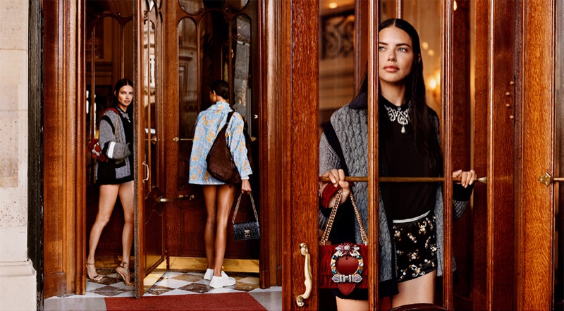 Adriana Lima stars in Miu Miu cruise 2019 campaign