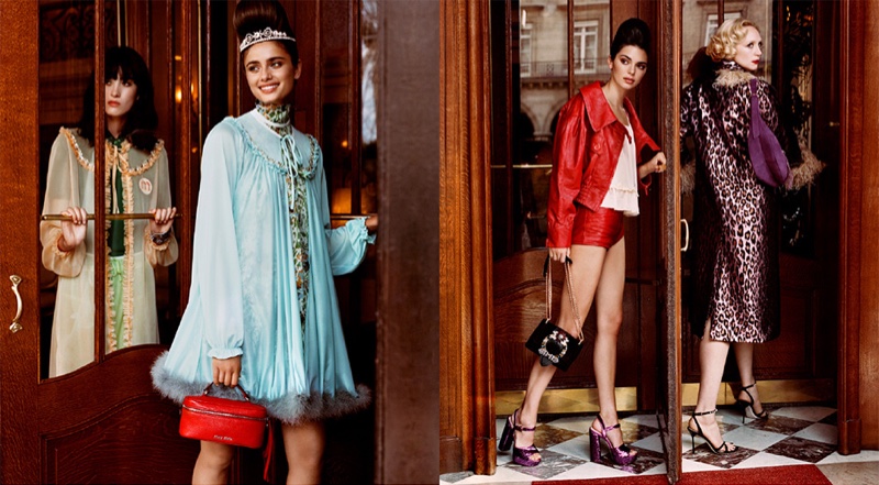 Cami You Ten, Taylor Hill, Kendall Jenner and Gwendoline Christie star in Miu Miu cruise 2019 campaign