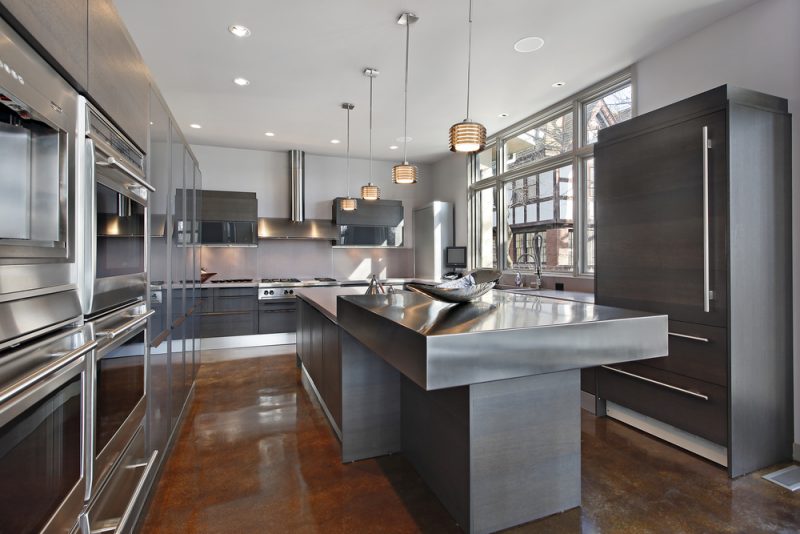 Modern Steel Kitchen