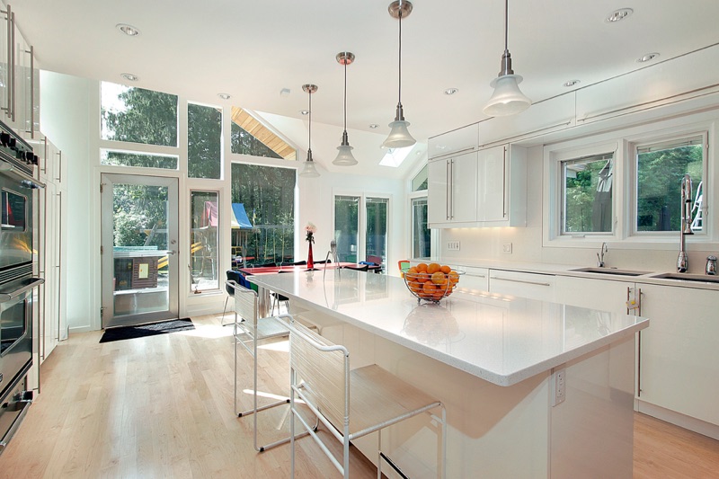 Modern White Kitchen