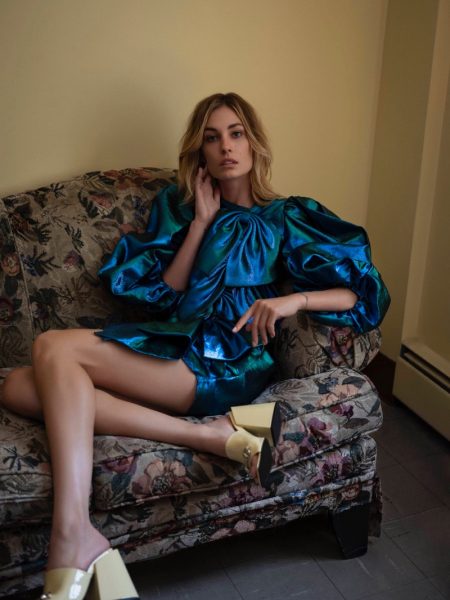 Nadja Bender Poses in Chic Looks for Issue Magazine Nadja Bender Poses in Chic Looks for Issue Magazine