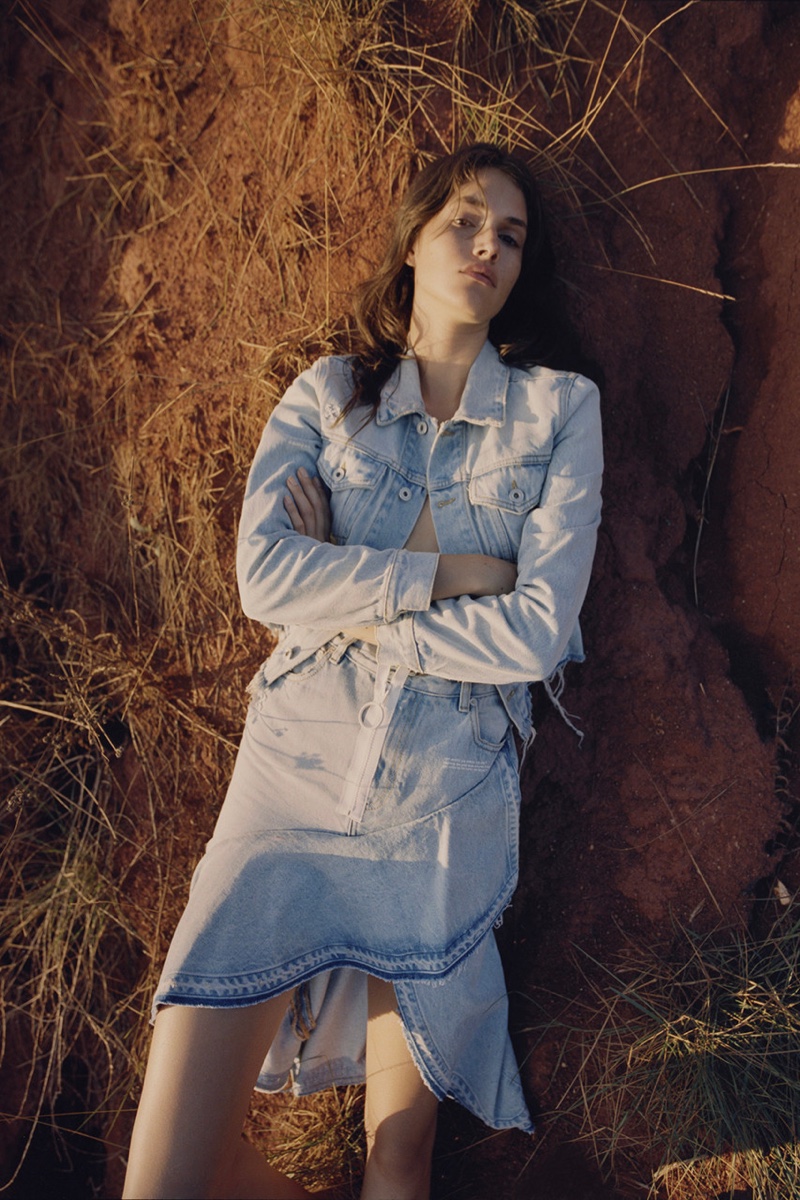 Light wash denim takes the spotlight in Off-White Denim Program campaign