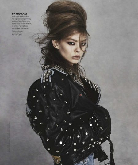 Ondria Hardin Models Rock & Roll Beauty for Vogue Australia Ondria Hardin Models Rock & Roll Beauty for Vogue Australia