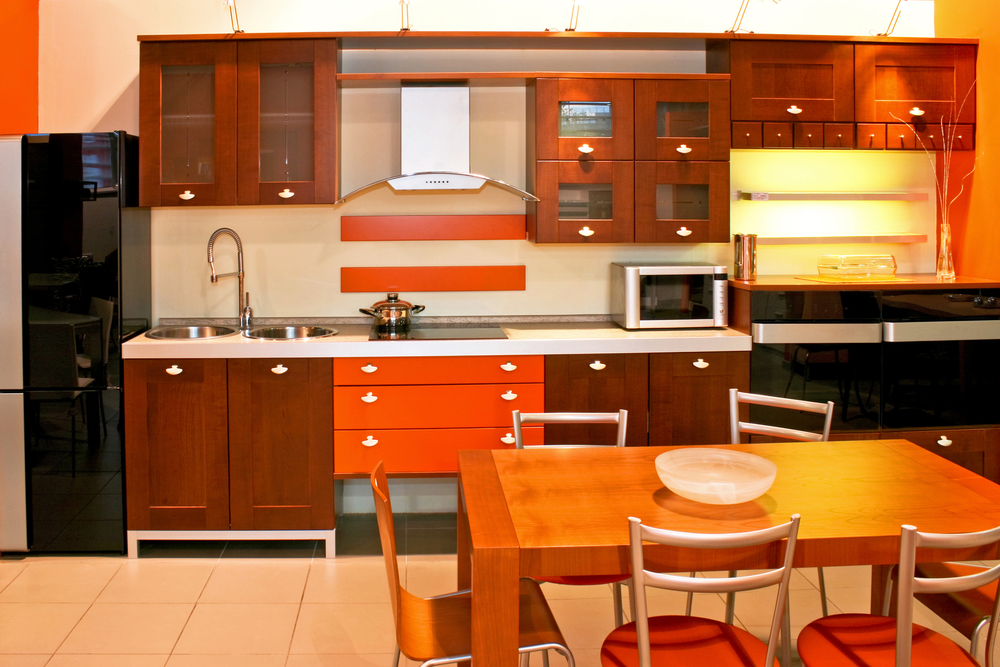 Orange Kitchen