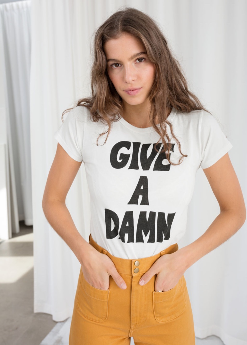 & Other Stories x The Deep End Club Give A Damn T-Shirt $45