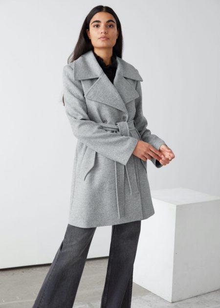 & Other Stories' Black Friday Sale Delivers On Savings & Other Stories Double Breasted Belted Coat $219