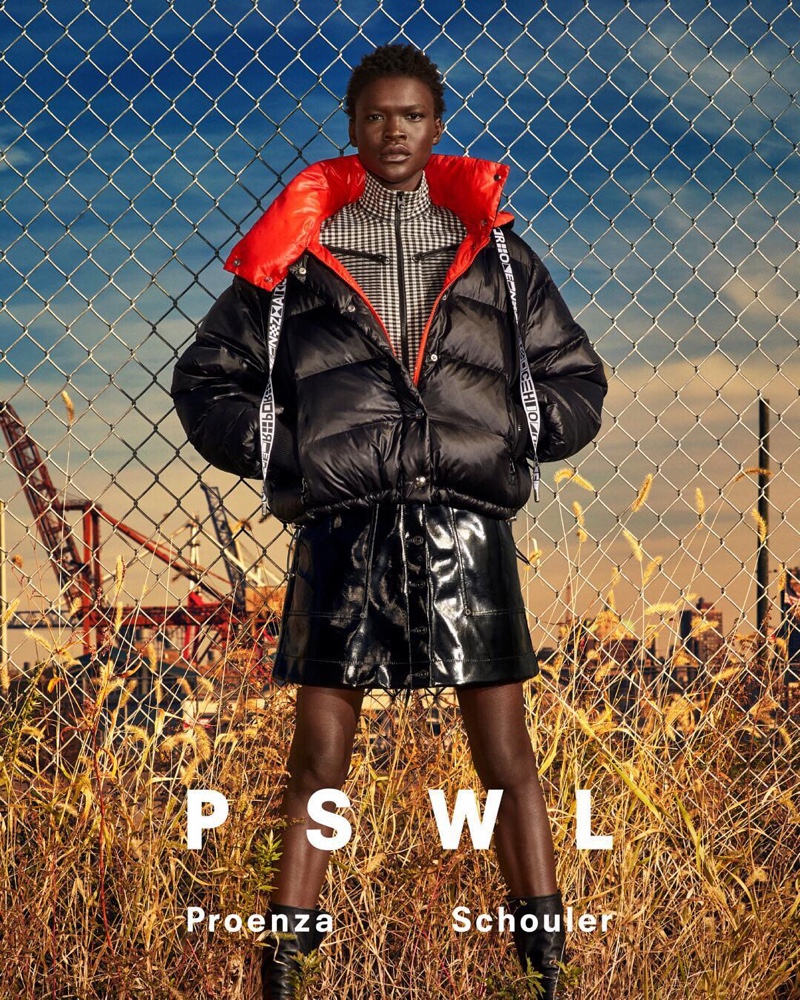 Awar Mou stars in PSWL Proenza Scouler spring 2019 campaign