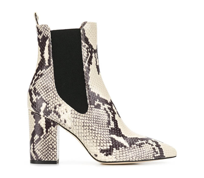 Paris Texas Snakeskin-Effect Boots $245 (previously $350)