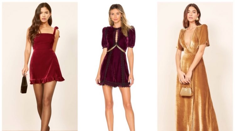 Best velvet party dresses